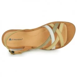 Chaussures Femme Sandales et Nu-pieds El Naturalista TULIP Beige / Blanc -Sandales Soldes Boutique 21426777 500 F