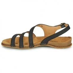 Chaussures Femme Sandales et Nu-pieds El Naturalista PLANGLAO Noir -Sandales Soldes Boutique 21426788 500 D