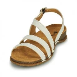 Chaussures Femme Sandales et Nu-pieds El Naturalista PLANGLAO Blanc -Sandales Soldes Boutique 21426790 500 C