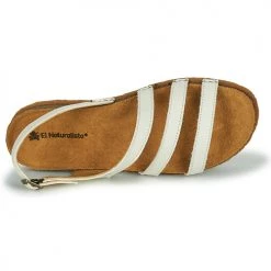 Chaussures Femme Sandales et Nu-pieds El Naturalista PLANGLAO Blanc -Sandales Soldes Boutique 21426790 500 F