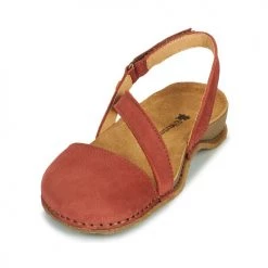 Chaussures Femme Sandales et Nu-pieds El Naturalista PLANGLAO Rouge -Sandales Soldes Boutique 21426791 500 C