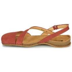 Chaussures Femme Sandales et Nu-pieds El Naturalista PLANGLAO Rouge -Sandales Soldes Boutique 21426791 500 D
