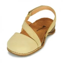 Chaussures Femme Sandales et Nu-pieds El Naturalista PLANGLAO Jaune -Sandales Soldes Boutique 21426793 500 C