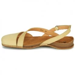Chaussures Femme Sandales et Nu-pieds El Naturalista PLANGLAO Jaune -Sandales Soldes Boutique 21426793 500 D