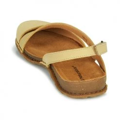 Chaussures Femme Sandales et Nu-pieds El Naturalista PLANGLAO Jaune -Sandales Soldes Boutique 21426793 500 E