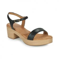 Chaussures Femme Sandales et Nu-pieds Unisa IRITA Noir
