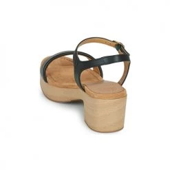 Chaussures Femme Sandales et Nu-pieds Unisa IRITA Noir -Sandales Soldes Boutique 21426860 500 E