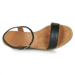 Chaussures Femme Sandales et Nu-pieds Unisa IRITA Noir -Sandales Soldes Boutique 21426860 500 F