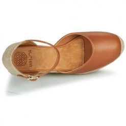 Chaussures Femme Sandales et Nu-pieds Unisa CACERES Camel -Sandales Soldes Boutique 21426862 500 F