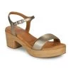 Chaussures Femme Sandales et Nu-pieds Unisa IRITA Champagne