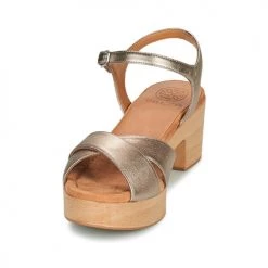 Chaussures Femme Sandales et Nu-pieds Unisa IRAM Champagne -Sandales Soldes Boutique 21426867 500 C