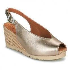 Chaussures Femme Sandales et Nu-pieds Unisa MAESE Doré