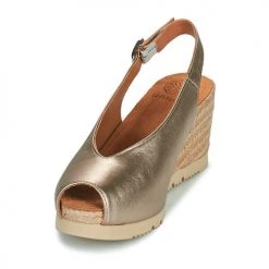 Chaussures Femme Sandales et Nu-pieds Unisa MAESE Doré -Sandales Soldes Boutique 21426868 500 C