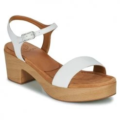 Chaussures Femme Sandales et Nu-pieds Unisa IRITA Blanc