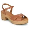 Chaussures Femme Sandales et Nu-pieds Unisa IRAM Camel