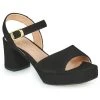 Chaussures Femme Sandales et Nu-pieds Unisa NEY Noir