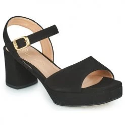 Chaussures Femme Sandales et Nu-pieds Unisa NEY Noir