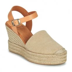 Chaussures Femme Sandales et Nu-pieds Unisa CIRIA Beige