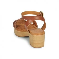 Chaussures Femme Sandales et Nu-pieds Unisa ICETA Marron -Sandales Soldes Boutique 21426878 500 E