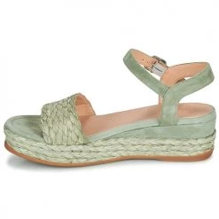 Chaussures Femme Sandales et Nu-pieds Unisa GODELL Vert -Sandales Soldes Boutique 21426884 500 D