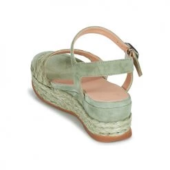 Chaussures Femme Sandales et Nu-pieds Unisa GODELL Vert -Sandales Soldes Boutique 21426884 500 E