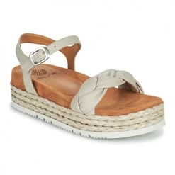 Chaussures Femme Sandales et Nu-pieds Unisa COPLA Ecru