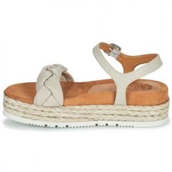 Chaussures Femme Sandales et Nu-pieds Unisa COPLA Ecru -Sandales Soldes Boutique 21426885 500 D