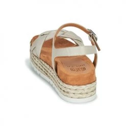 Chaussures Femme Sandales et Nu-pieds Unisa COPLA Ecru -Sandales Soldes Boutique 21426885 500 E