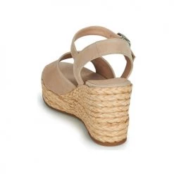 Chaussures Femme Sandales et Nu-pieds Unisa MALTE Nude -Sandales Soldes Boutique 21426886 500 E