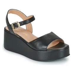 Chaussures Femme Sandales et Nu-pieds Unisa LIXA Noir