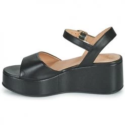 Chaussures Femme Sandales et Nu-pieds Unisa LIXA Noir -Sandales Soldes Boutique 21426898 500 D