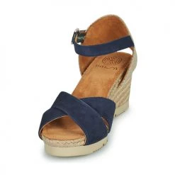 Chaussures Femme Sandales et Nu-pieds Unisa MANA Marine -Sandales Soldes Boutique 21426899 500 C