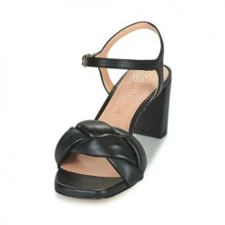 Chaussures Femme Sandales et Nu-pieds Unisa MONSUL Noir -Sandales Soldes Boutique 21426901 500 C