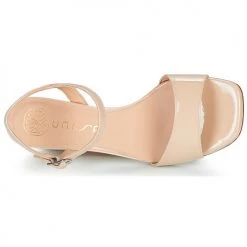 Chaussures Femme Sandales et Nu-pieds Unisa MORATI Nude -Sandales Soldes Boutique 21426902 500 F
