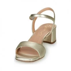 Chaussures Femme Sandales et Nu-pieds Unisa KIRK Doré -Sandales Soldes Boutique 21426903 500 C