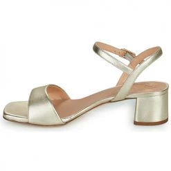 Chaussures Femme Sandales et Nu-pieds Unisa KIRK Doré -Sandales Soldes Boutique 21426903 500 D