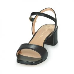 Chaussures Femme Sandales et Nu-pieds Unisa KIRK Noir -Sandales Soldes Boutique 21426904 500 C