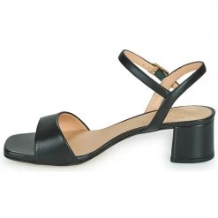 Chaussures Femme Sandales et Nu-pieds Unisa KIRK Noir -Sandales Soldes Boutique 21426904 500 D