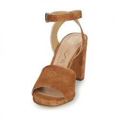 Chaussures Femme Sandales et Nu-pieds Unisa SAPORO Camel -Sandales Soldes Boutique 21426905 500 C