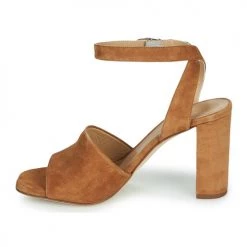 Chaussures Femme Sandales et Nu-pieds Unisa SAPORO Camel -Sandales Soldes Boutique 21426905 500 D