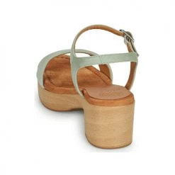 Chaussures Femme Sandales et Nu-pieds Unisa IRITA Vert / Pale -Sandales Soldes Boutique 21426911 500 E