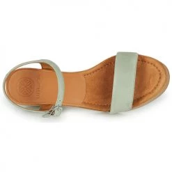 Chaussures Femme Sandales et Nu-pieds Unisa IRITA Vert / Pale -Sandales Soldes Boutique 21426911 500 F