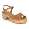 Chaussures Femme Sandales et Nu-pieds Unisa IRAM Camel