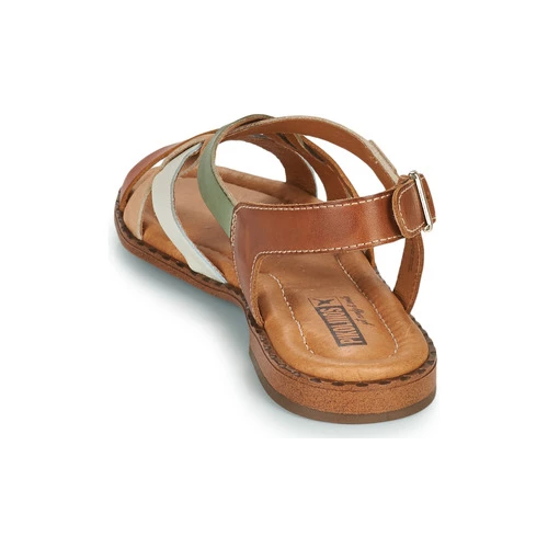 Chaussures Femme Sandales et Nu-pieds Pikolinos ALGAR W0X Vert / Rose 5 Chaussures Femme Sandales et Nu-pieds Pikolinos ALGAR W0X Vert / Rose – Image 5