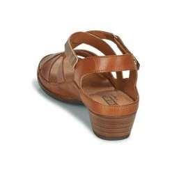 Chaussures Femme Sandales et Nu-pieds Pikolinos HUELVA W6C Marron / Doré -Sandales Soldes Boutique 21427155 500 E