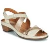 Chaussures Femme Sandales et Nu-pieds Pikolinos HUELVA W6C Beige / Doré