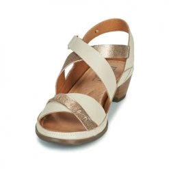Chaussures Femme Sandales et Nu-pieds Pikolinos HUELVA W6C Beige / Doré -Sandales Soldes Boutique 21427156 500 C