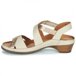 Chaussures Femme Sandales et Nu-pieds Pikolinos HUELVA W6C Beige / Doré -Sandales Soldes Boutique 21427156 500 D