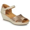 Chaussures Femme Sandales et Nu-pieds Pikolinos MARGARITA 943 Beige / Doré