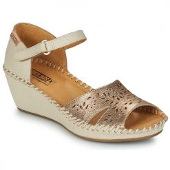 Chaussures Femme Sandales et Nu-pieds Pikolinos MARGARITA 943 Beige / Doré
